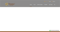Desktop Screenshot of ideamastravel.com